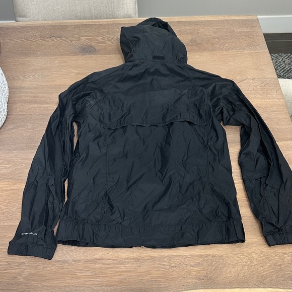 Columbia Sportswear Company Hooded Rain Jacket Black Women's Size Small - Picture 11 of 13